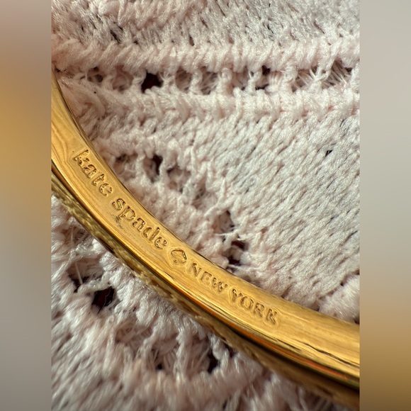 Kate Sade Squared Away Hinge Bangle Bracelet - Picture 5 of 8